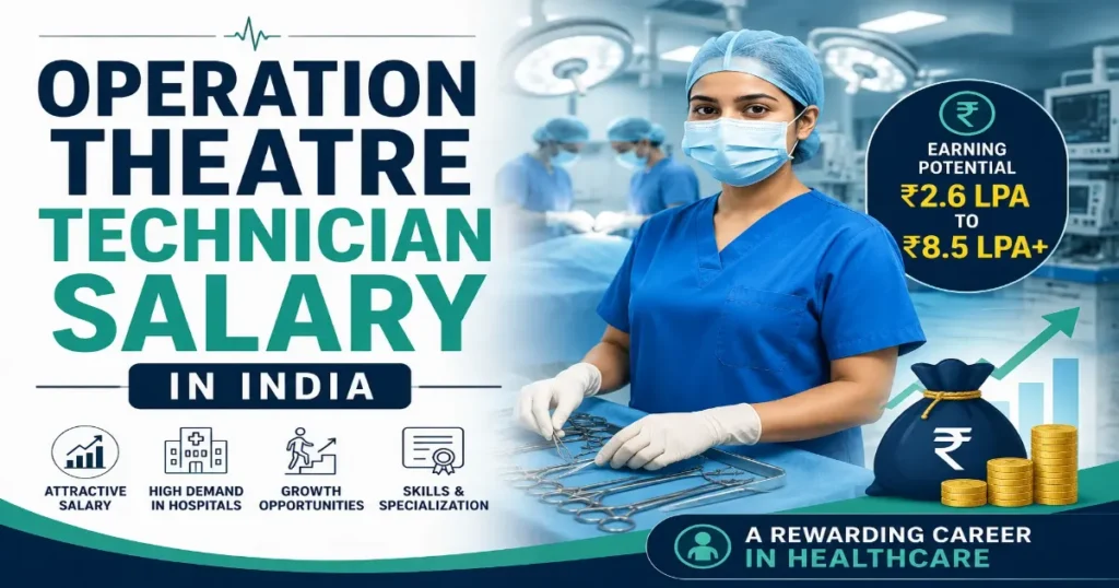 Operation Theatre Technician Salary in India: Comprehensive Insights for 2026