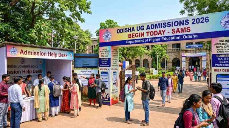 Odisha UG Admissions 2026 Begin Today