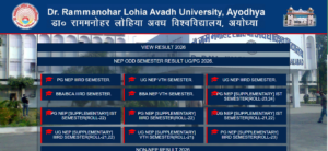 RMLAU Result Portal