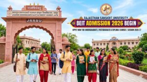 Rajasthan Sanskrit University Admission 2026 Begins; Apply Online for JRRSU Courses By June 30