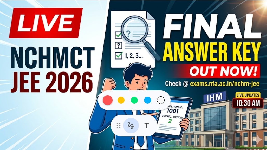 NCHMCT JEE 2026 Final Answer Key