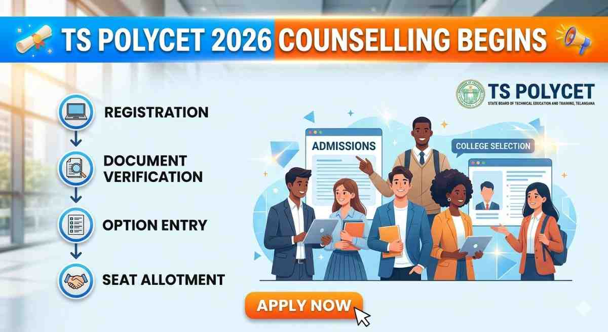 TS POLYCET 2026 Counselling Begins