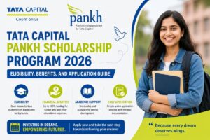 Tata Capital Pankh Scholarship Program 2026: Eligibility, Benefits, and Application Guide