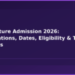 Agriculture Admission 2026: Notifications, Dates, Eligibility & Top Colleges