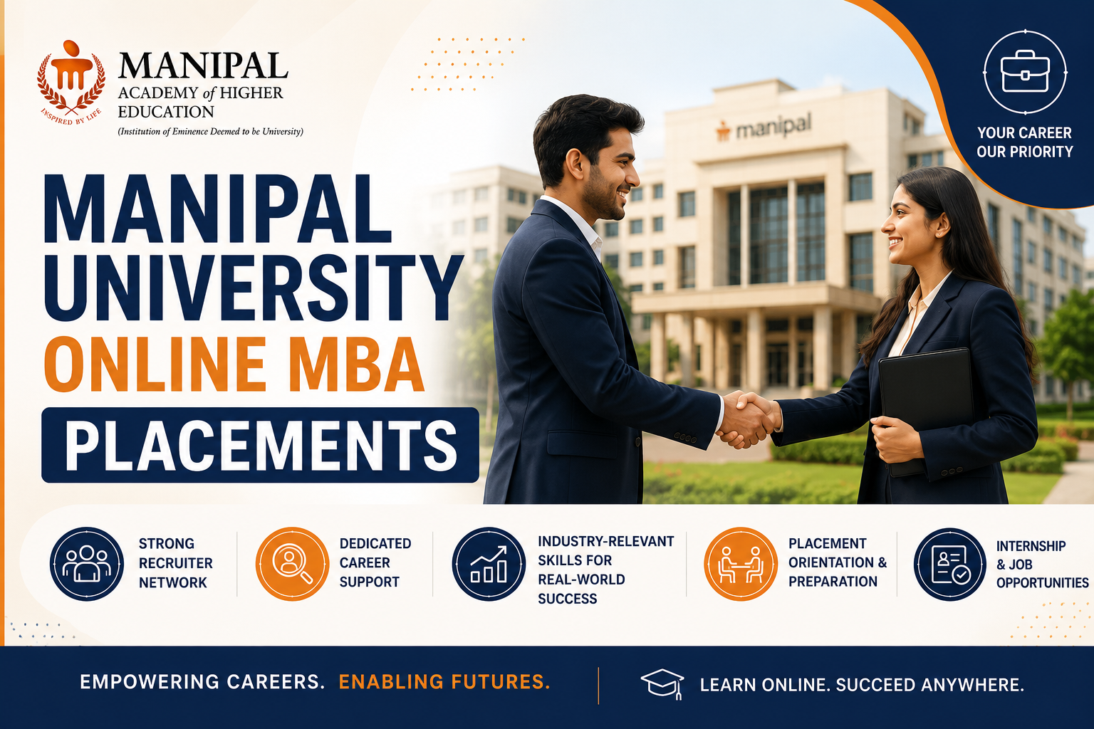 Manipal University Online MBA Placements
