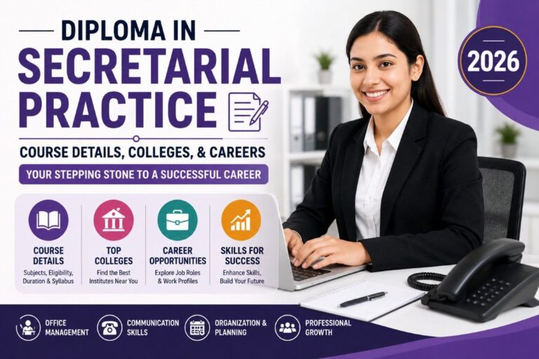 Diploma in Secretarial Practice: Course Details, Colleges, & Careers 2026
