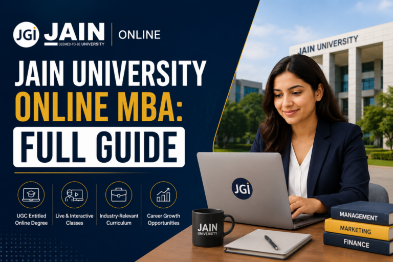 Jain University Online MBA