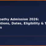 Homeopathy Admission 2026: Notifications, Dates, Eligibility & Top Colleges