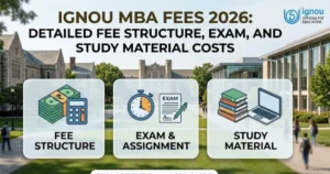 IGNOU MBA Fees 2026