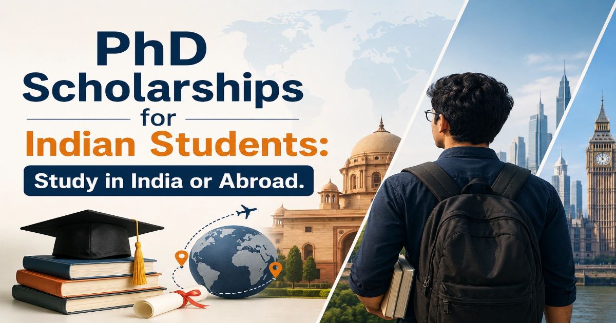 PhD Scholarships for Indian Students