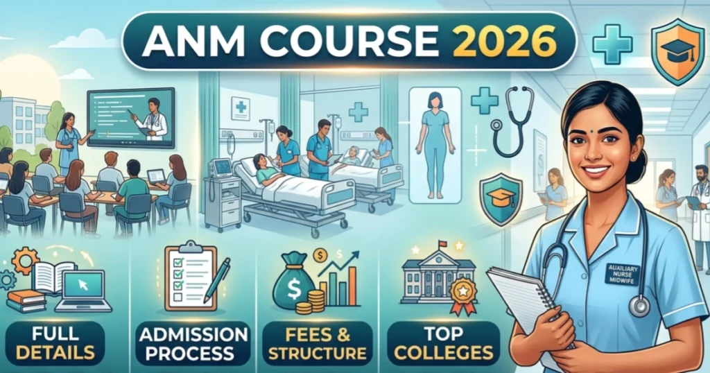 ANM Course 2026: Full Details, Admission Process, Fees, and Top Colleges