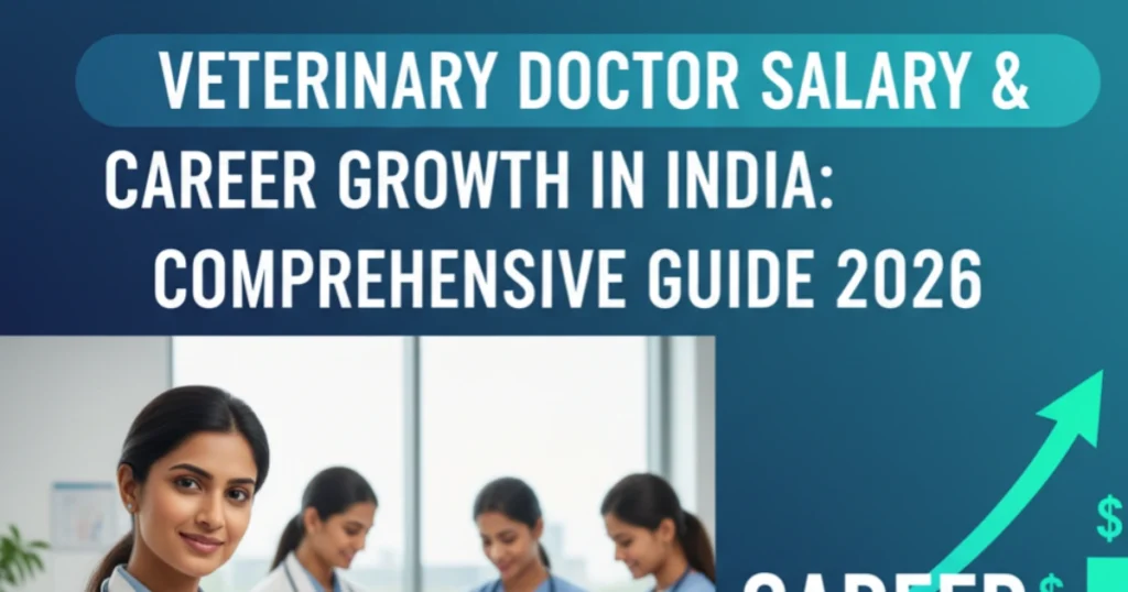 Veterinary Doctor Salary & Career Growth in India: Comprehensive Guide 2026