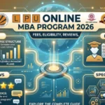 LPU Online MBA Program 2026: Fees, Eligibility, Reviews, and Specializations
