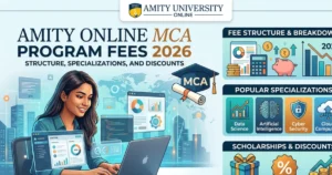 Amity Online MCA Program Fees 2026: Structure, Specializations, and Discounts