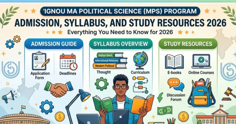 IGNOU MA Political Science