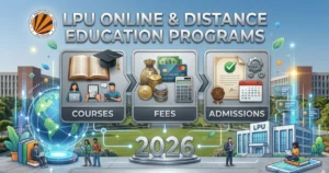 LPU Online & Distance Education Programs: Courses, Fees, Admissions 2026