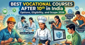 Best Vocational Courses After 10th in India: Options, Eligibility, and Scope 2026