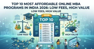 Top 10 Most Affordable Online MBA Programs in India 2026: Low Fees, High Value