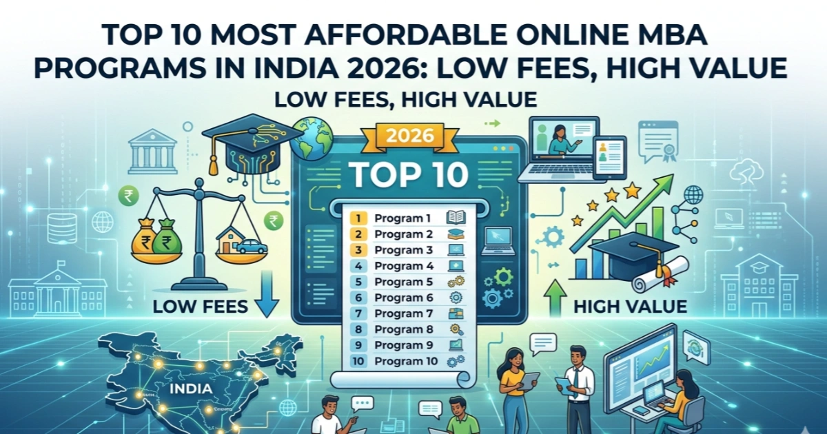 Top Online MBA Programs in India