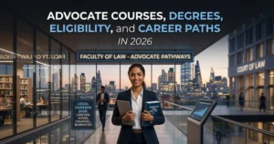 Advocate Course Options, Degrees, Eligibility, and Career Paths in 2026