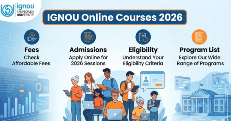 IGNOU Online Courses 2026