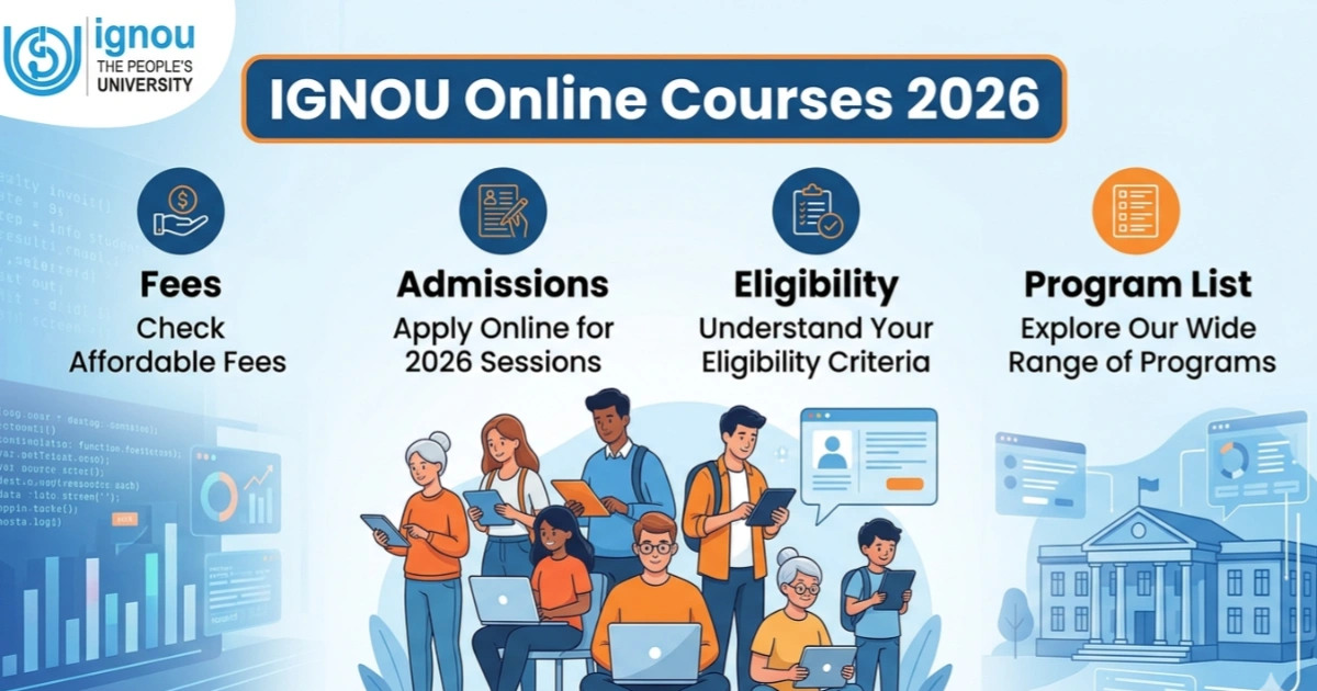 IGNOU Online Courses 2026