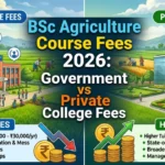 BSc Agriculture Course Fees 2026: Government vs Private College Fees