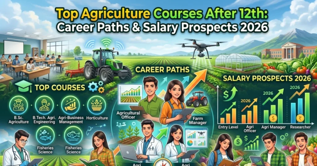 Top Agriculture Courses After 12th: Career Paths & Salary Prospects 2026