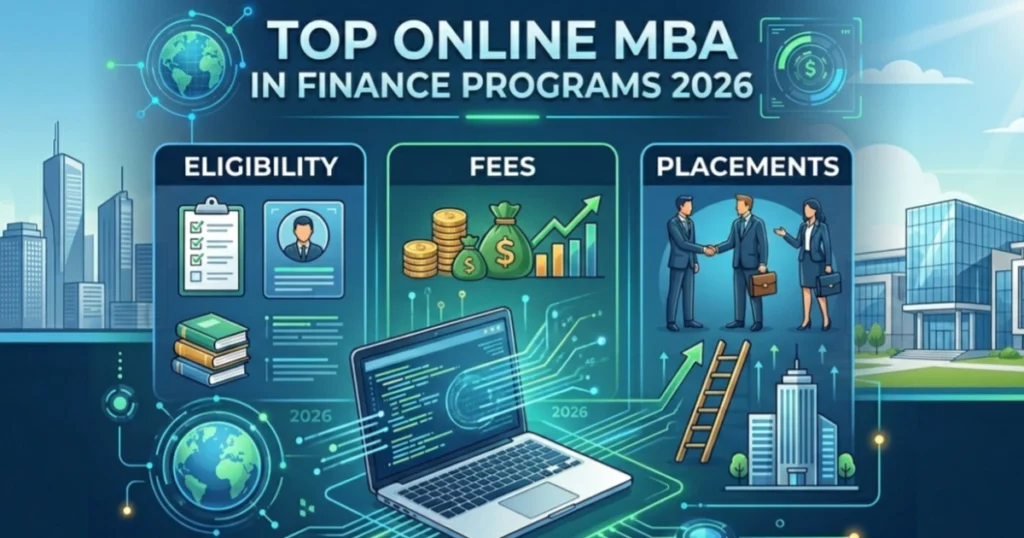 Top Online MBA in Finance Programs 2026: Eligibility, Fees, and Placements