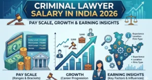 Criminal Lawyer Salary in India 2026: Pay Scale, Growth & Earning Insights