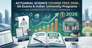 Actuarial Science Course Fees 2026: IAI Exams & Indian University Programs