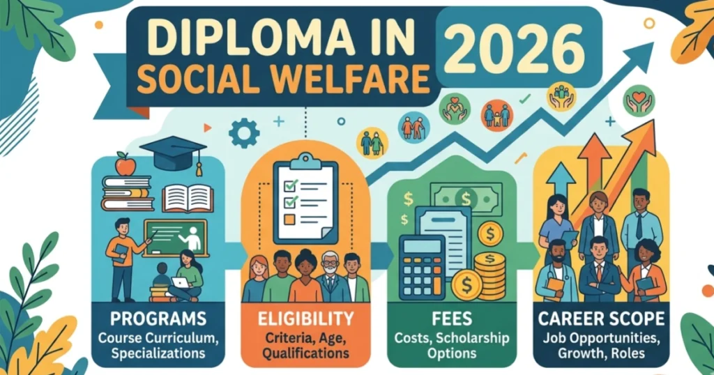 Diploma in Social Welfare: Programs, Eligibility, Fees, and Career Scope 2026