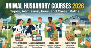 Animal Husbandry Courses 2026: Types, Admission, Fees, and Career Paths
