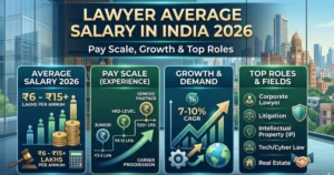 Lawyer Salary in India 2026: Average Pay, Top Roles & Career Growth