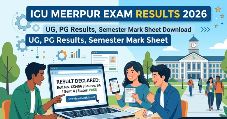 IGU Meerpur Exam Results
