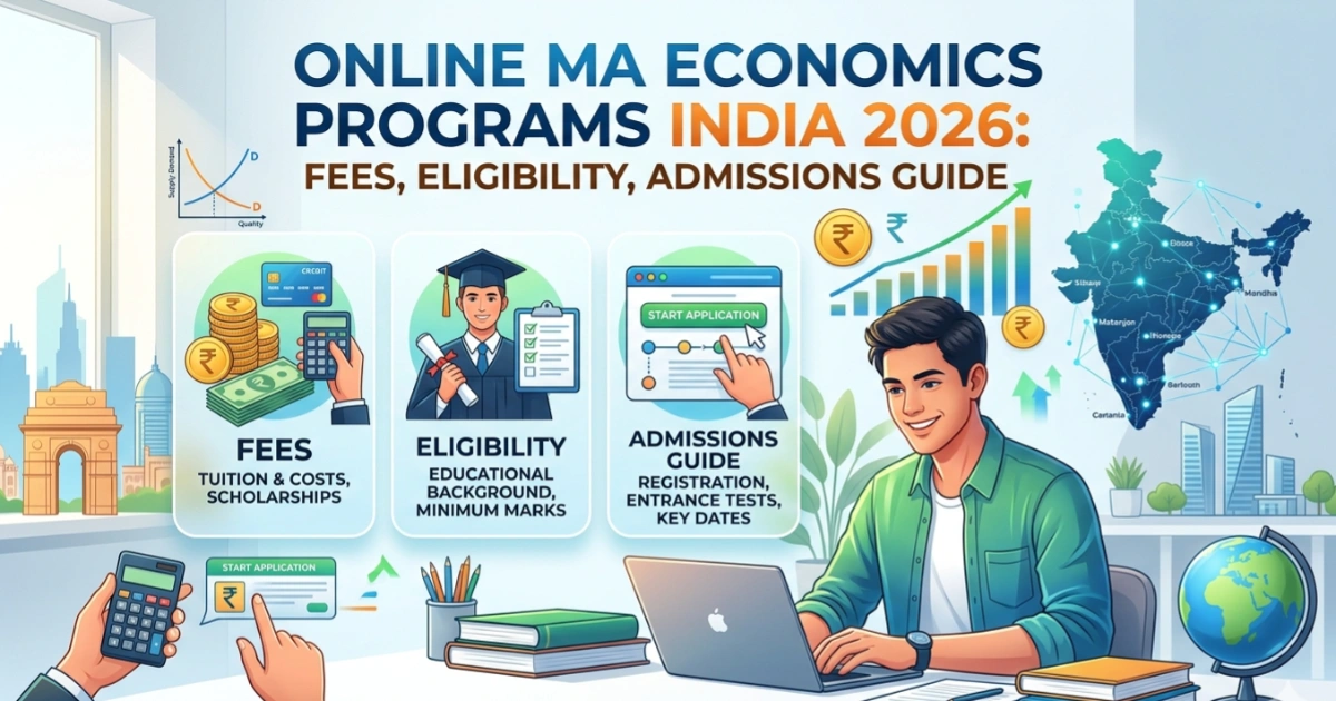 Online MA Economics Programs India