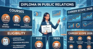 Diploma in Public Relations: Courses, Eligibility, Fees, and Career Scope 2026
