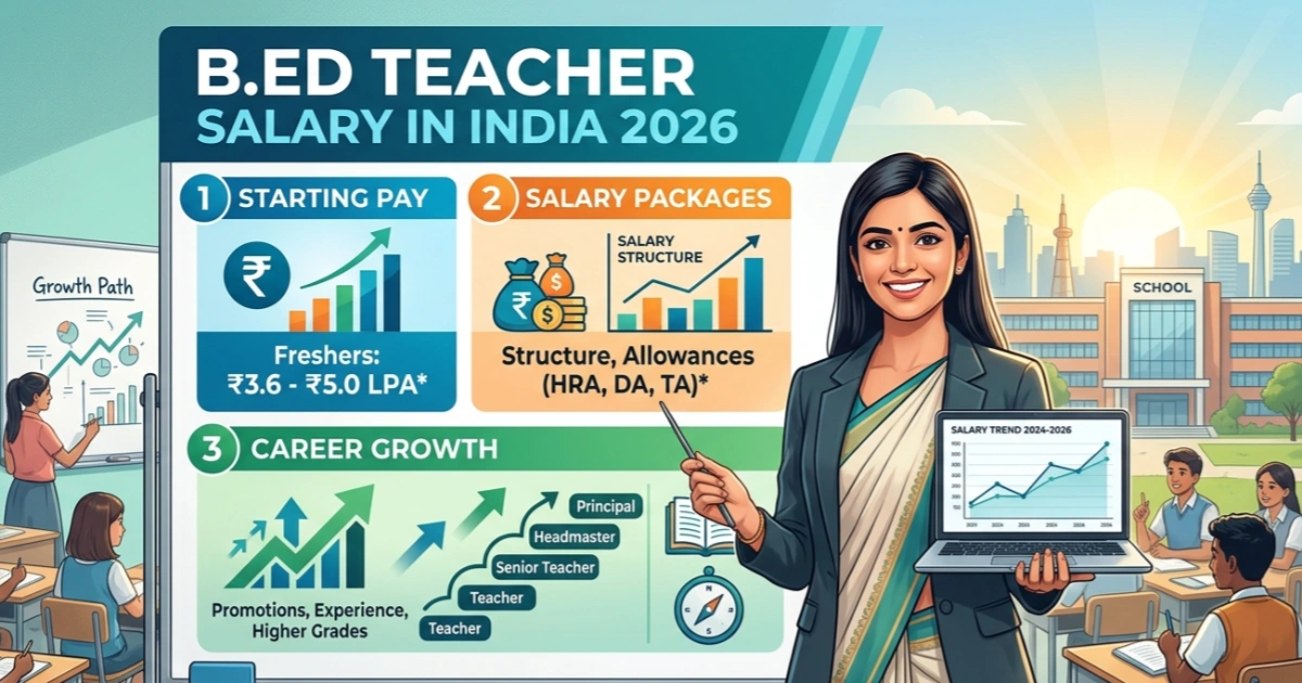 BEd Teacher Salary in India 2026