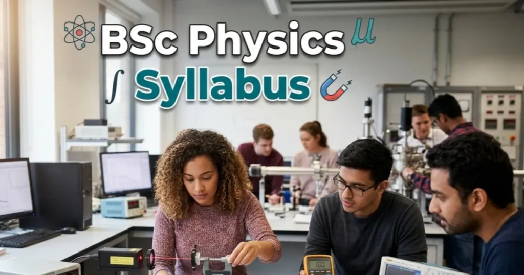 BSc Physics Syllabus 2026: Semester-Wise Subjects, Popular Books & More