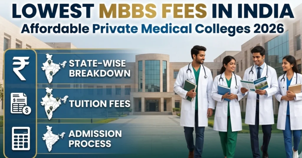 Lowest MBBS Fees in India: Affordable Private Medical Colleges 2026