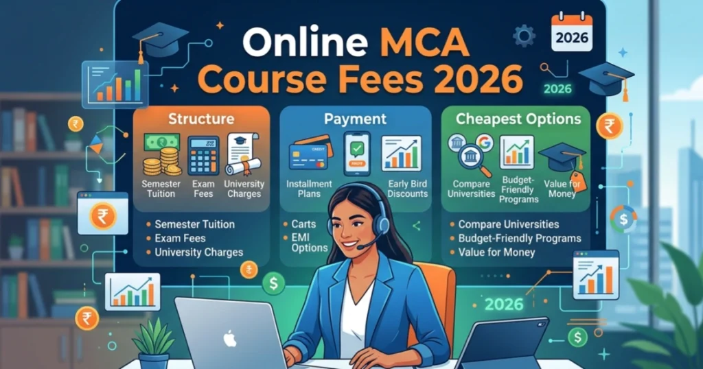 Online MCA Course Fees 2026: Structure, Payment, and Cheapest Options