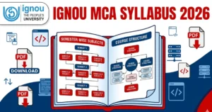 IGNOU MCA Syllabus 2026: Semester-Wise Subjects, Course Structure & PDF Download