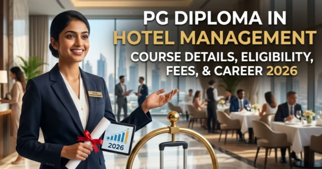 PG Diploma in Hotel Management: Course Details, Eligibility, Fees, & Career 2026