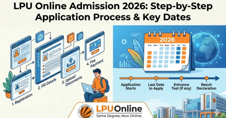 LPU Online Admissions 2026