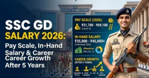 SSC GD Salary 2026: Pay Scale, In-Hand Salary & Career Growth After 5 Years