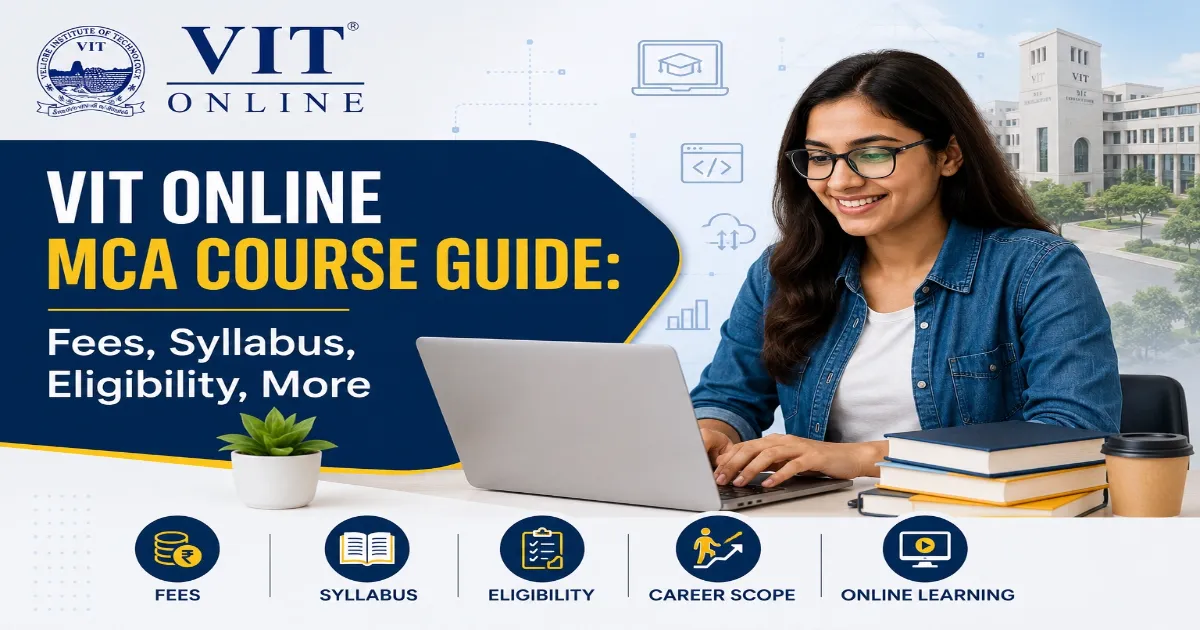 VIT Online MCA Course