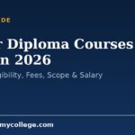 1 Year Diploma Courses after 10th in 2026: Full List, Eligibility, Fees, Scope & Salary