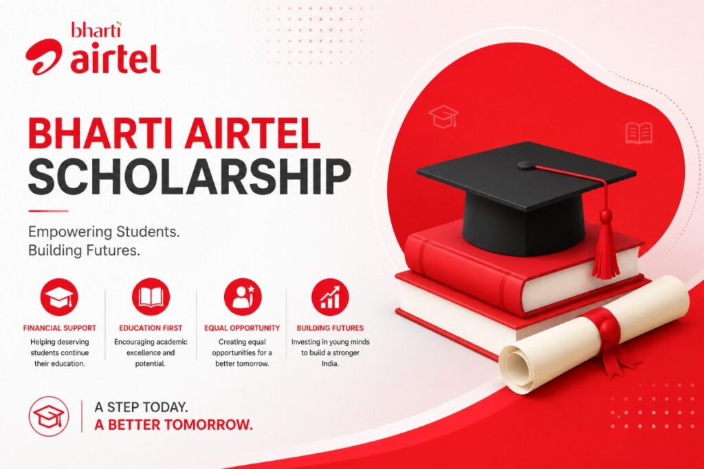 Bharti Airtel Scholarship Program 2026: Financial Assistance, Online Application & Eligibility