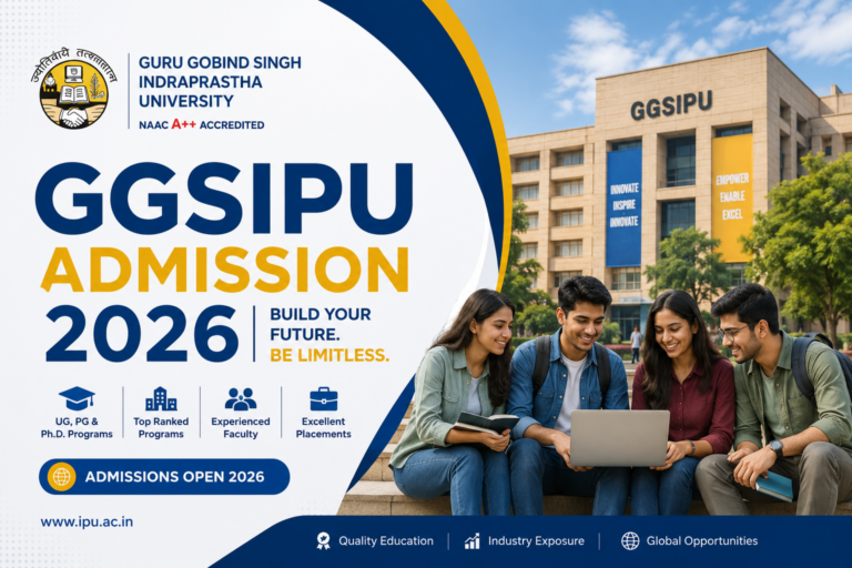 GGSIPU Admission 2026