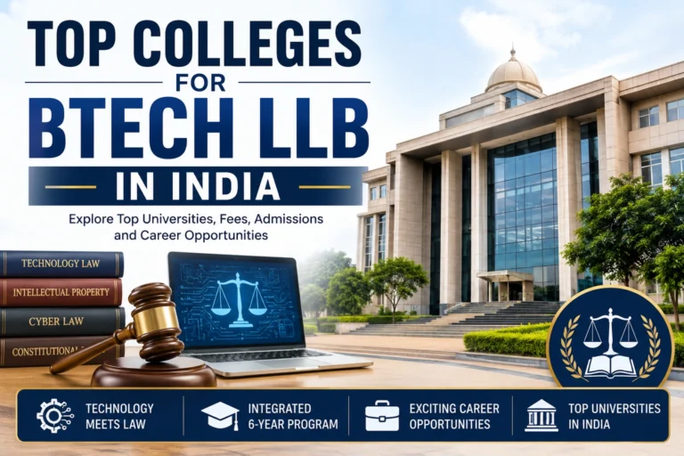 Top BTech LLB Colleges in India